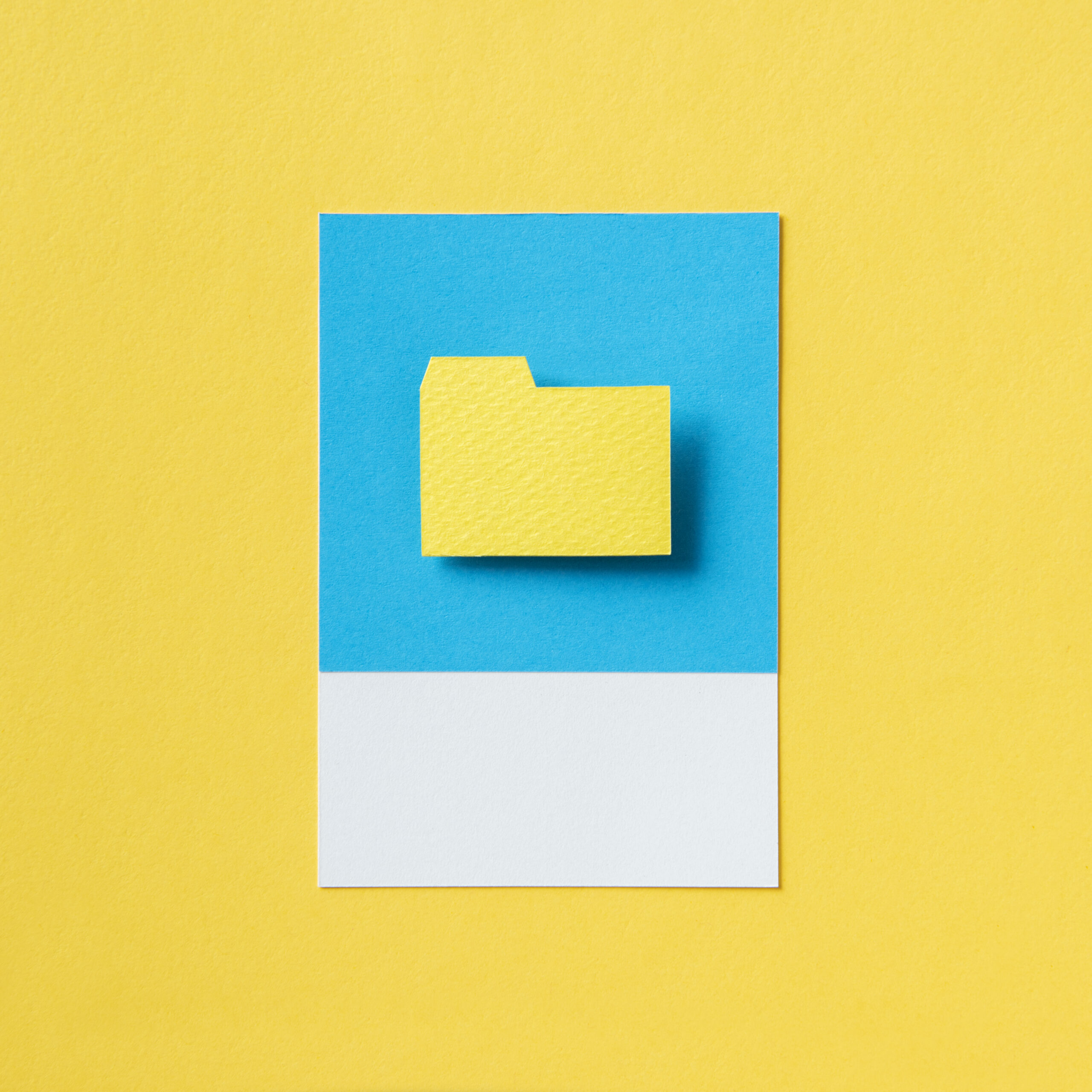 File document folder icon illustration